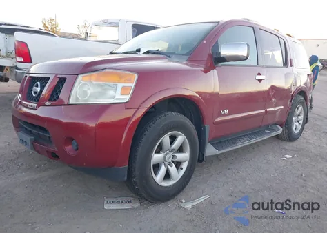 2009 Nissan Armada Se from USA, damaged, VIN 5N1BA08D09N614281